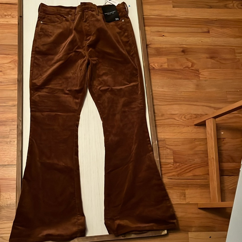 Banana Republic high-rise flare corduroy pant